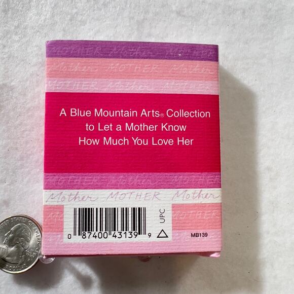 "For A Wonderful Mother" Book Hard Cover by Blue Mountain Arts 2007 Mom Love - Picture 3 of 11